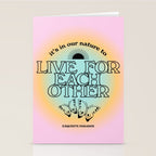 Live For Each Other Stationery Card Gallery Image 2