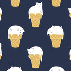 Meowlting Pattern Coffee Mug Gallery Image 2