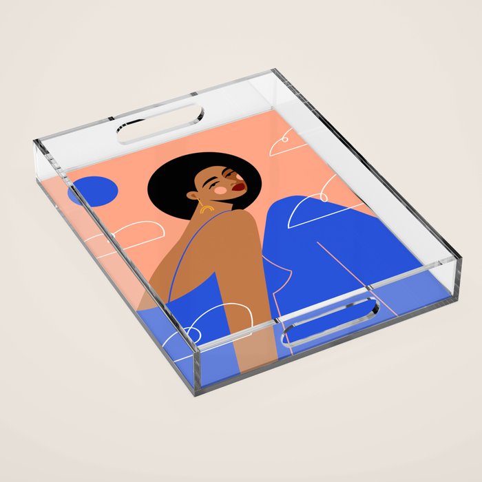 Head In The Clouds Acrylic Tray Gallery Image 1