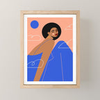 Head In The Clouds Mini Art Print Gallery Image 1