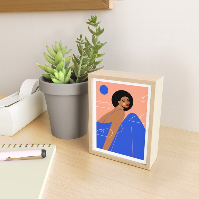 Head In The Clouds Mini Art Print Gallery Image 2