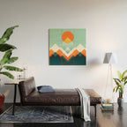 Everest Wood Wall Art Gallery Image 2
