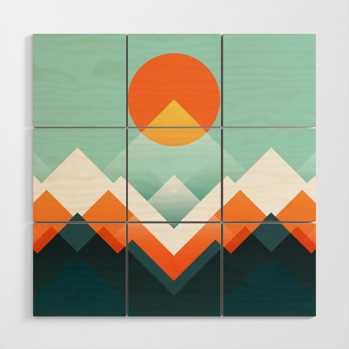 Everest Wood Wall Art Gallery Image 1