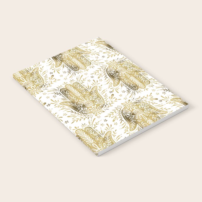 Hamsa Hand - Gold Palette Notebook Gallery Image 2