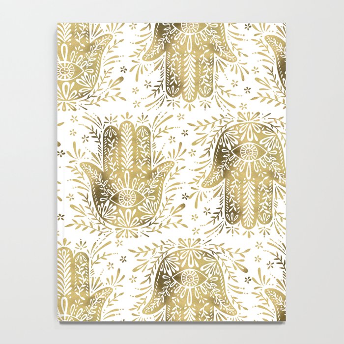 Hamsa Hand - Gold Palette Notebook Gallery Image 4