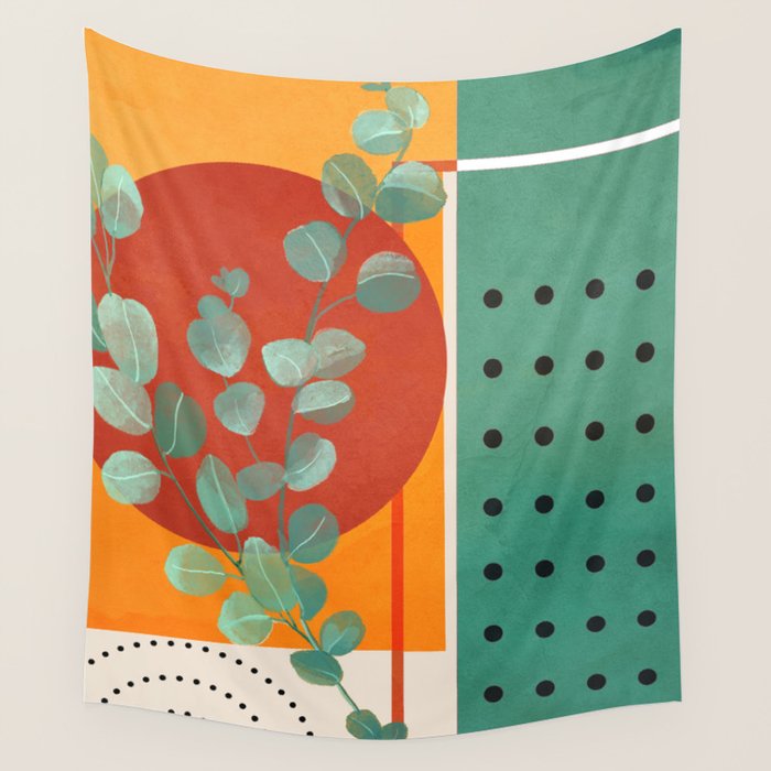 Lines of Nature 4 Wall Tapestry Gallery Image 1