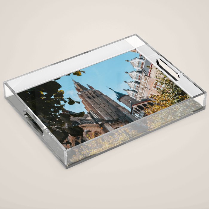 Autumn In Bruges II - Photography Acrylic Tray Gallery Image 1