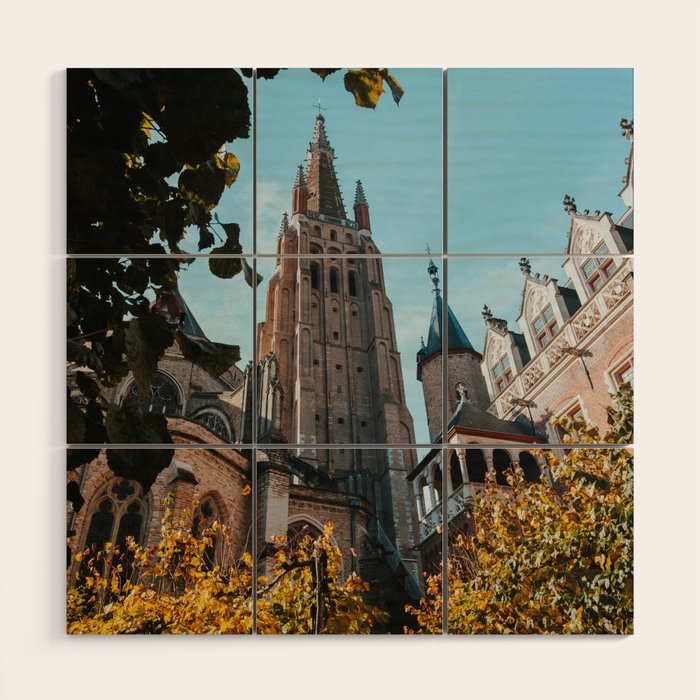 Autumn In Bruges II - Photography Wood Wall Art Gallery Image 1