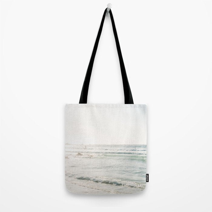 Surfing at Monterey - California Coast Sunset - Pacific Ocean Surf Travel Photography Tote Bag Gallery Image 2
