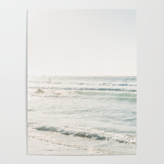 Surfing at Monterey - California Coast Sunset - Pacific Ocean Surf Travel Photography Poster Gallery Image 4
