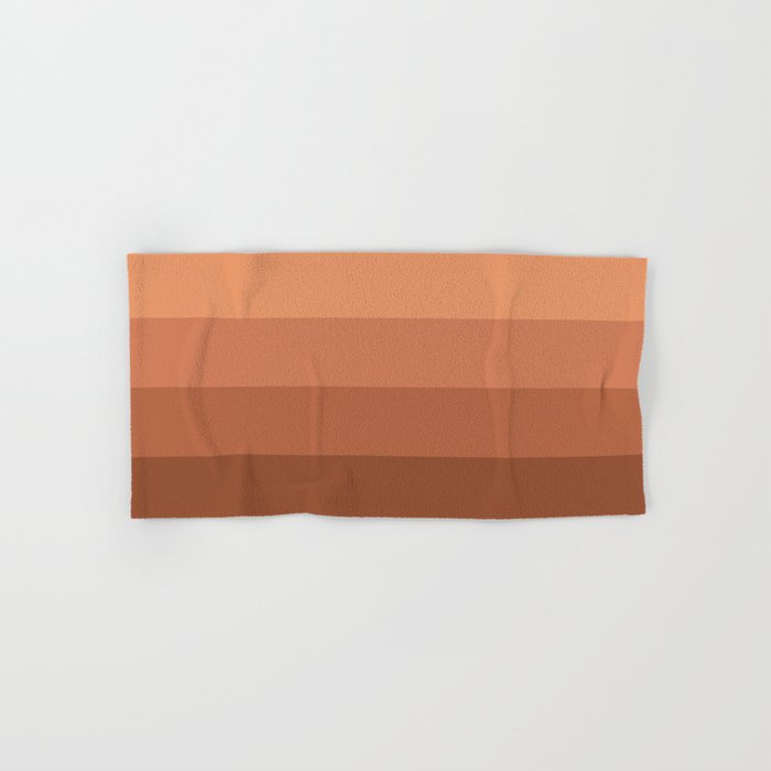 Minimal Retro Sunset Sunrise - Neutral Desert Orange Towels Gallery Image 1