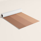 Minimal Retro Sunset Sunrise - Neutral Desert Orange Yoga Mat Gallery Image 2