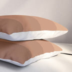Minimal Retro Sunset Sunrise - Neutral Desert Orange Pillow Sham Gallery Image 3