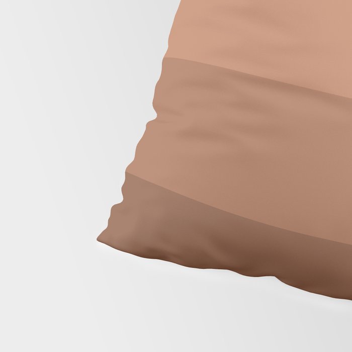 Minimal Retro Sunset Sunrise - Neutral Desert Orange Pillow Sham Gallery Image 4