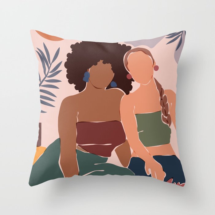 Chill Throw Pillow Gallery Image 1