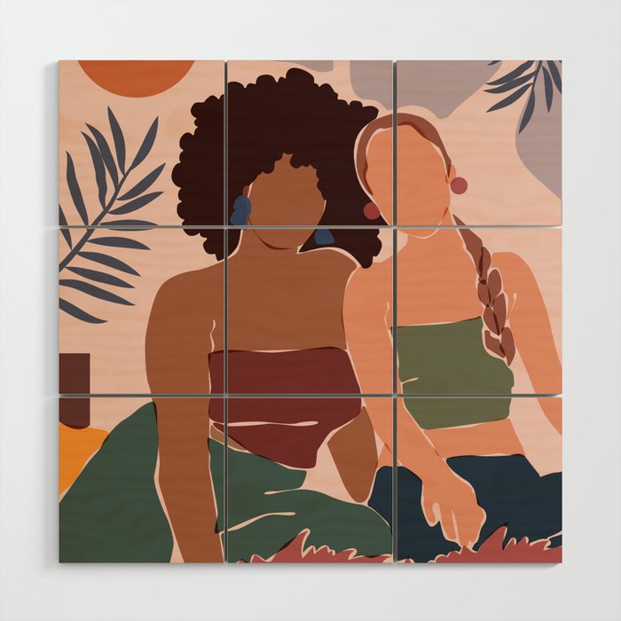 Chill Wood Wall Art Gallery Image 1