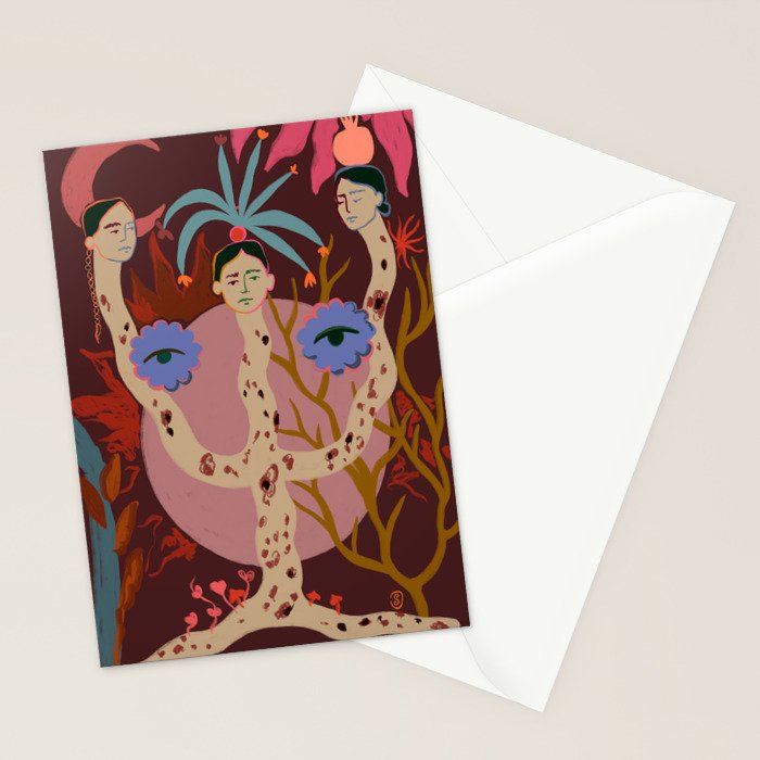 WISDOM, PEACE AND IMAGINATION Stationery Card Gallery Image 2