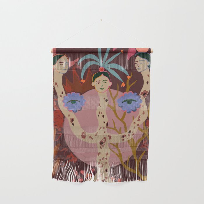 WISDOM, PEACE AND IMAGINATION Wall Hanging Gallery Image 1