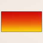 Red Orange and Gold Gradient Desk Mat Gallery Image 3