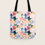 Abstract organic nature art pattern Tote Bag Gallery Image 1