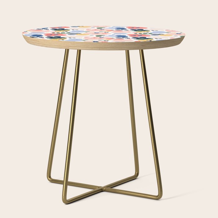 Abstract organic nature art pattern Side Table Gallery Image 1