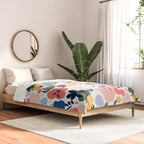 Abstract organic nature art pattern Comforter Gallery Image 2
