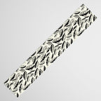 Wildlife Safari Laeves black ´n white Table Runner Gallery Image 3