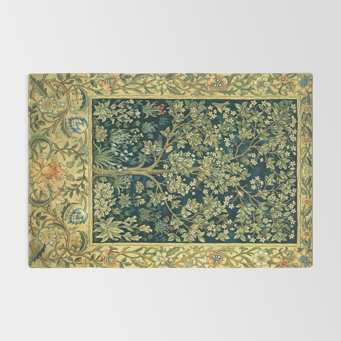 William Morris Tree Of Life Rug Gallery Image 2
