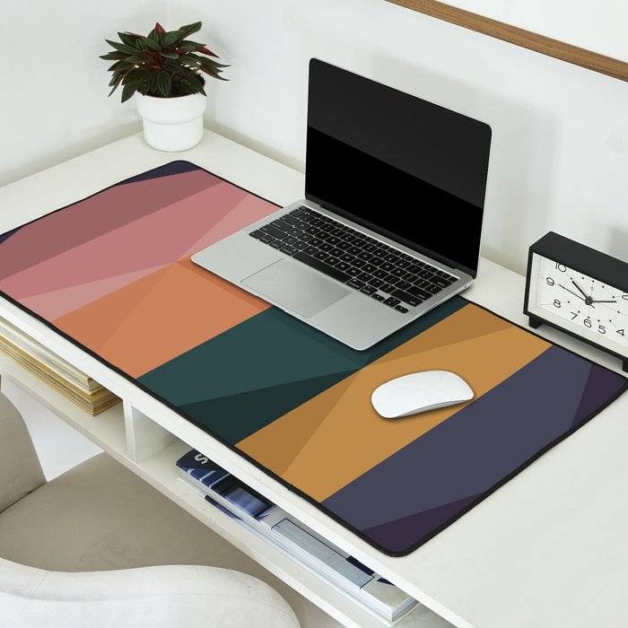 Triangular Pattern II Desk Mat Gallery Image 2