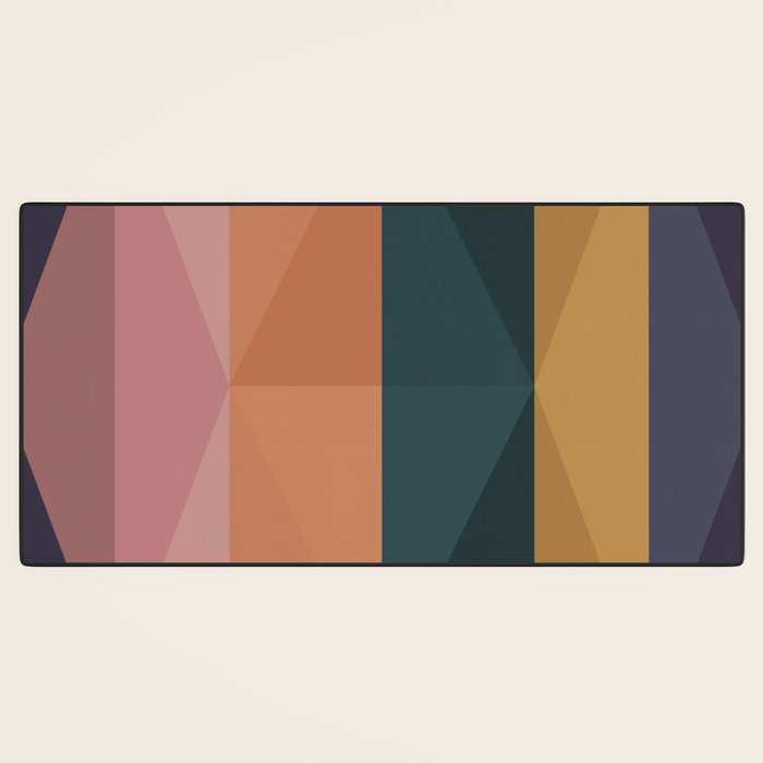 Triangular Pattern II Desk Mat Gallery Image 3