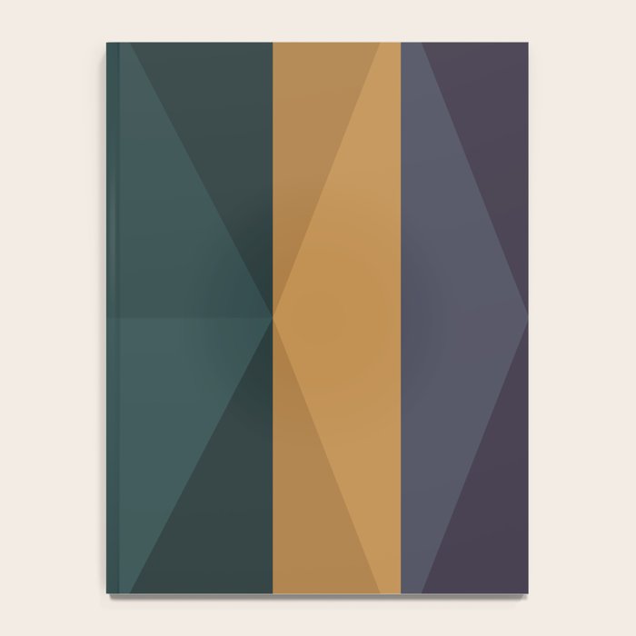 Triangular Pattern II Notebook Gallery Image 4