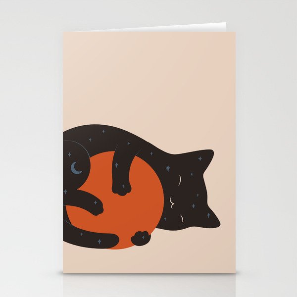 Cat Landscape 156 Stationery Card Gallery Image 2