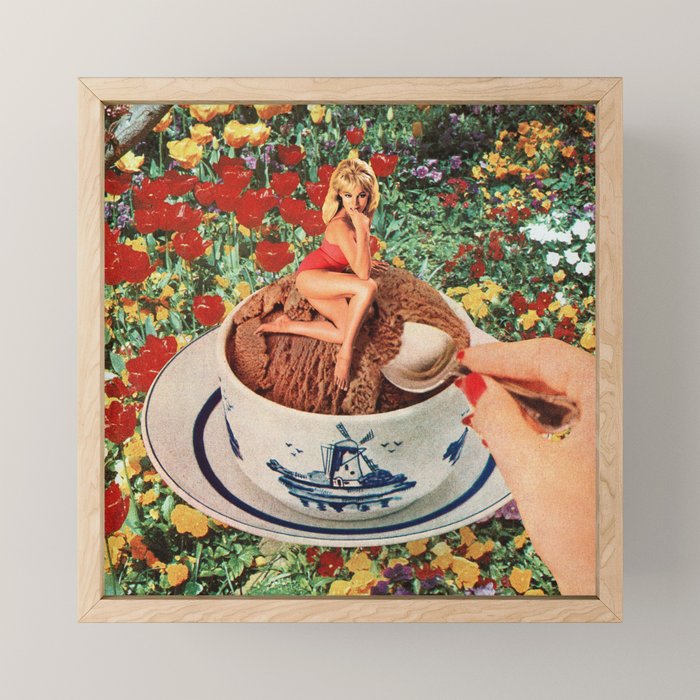 Cherry on top of things Mini Art Print Gallery Image 1