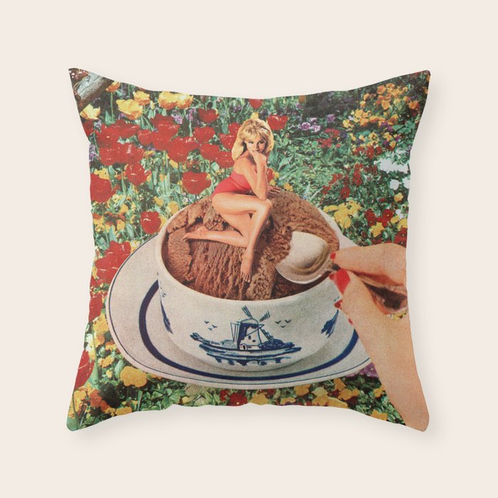 Cherry on top of things Throw Pillow Gallery Image 6