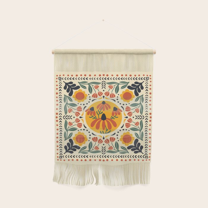 Scandinavian Wildflowers Wall Hanging Gallery Image 1