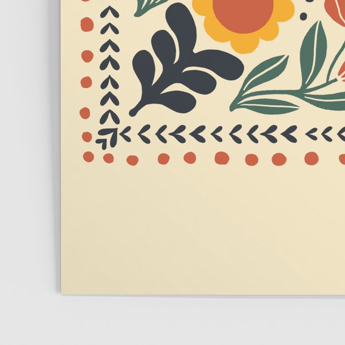 Scandinavian Wildflowers Poster Gallery Image 3