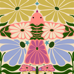 New Beginning - Floral Bird and Butterfly Coffee Mug Gallery Image 2