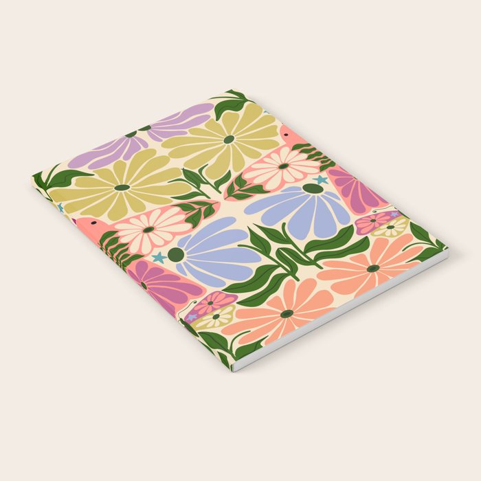 New Beginning - Floral Bird and Butterfly Notebook Gallery Image 2