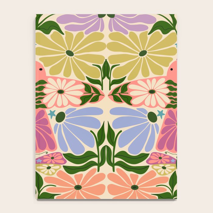 New Beginning - Floral Bird and Butterfly Notebook Gallery Image 4