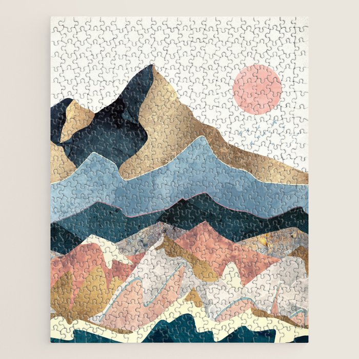 Golden Peaks Jigsaw Puzzle Gallery Image 1