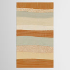 Neutral Abstract Pattern #5 Tablecloth Gallery Image 2