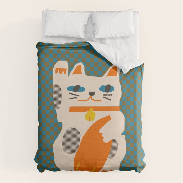 Catch the Lucky Wave 01 Duvet Cover Gallery Image 6