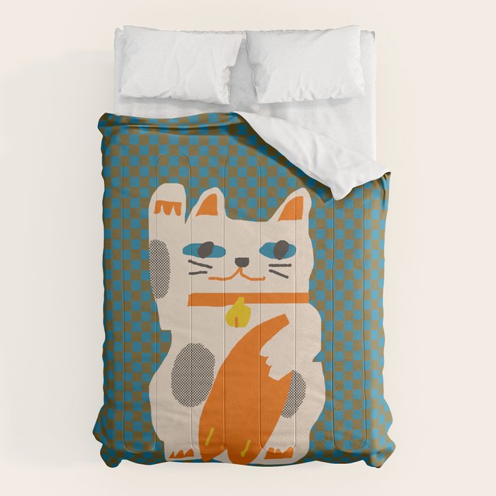 Catch the Lucky Wave 01 Comforter Gallery Image 6