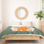 Catch the Lucky Wave 01 Duvet Cover Gallery Image 3
