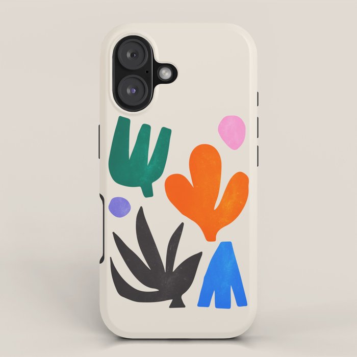 Paper Garden: Matisse Cutouts 01 iPhone Case Gallery Image 1