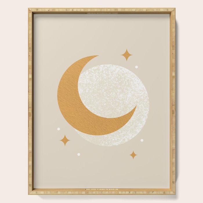 Moon Sparkle - Celestial Serving Tray Gallery Image 1