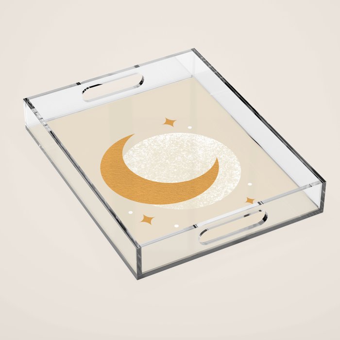 Moon Sparkle - Celestial Acrylic Tray Gallery Image 1