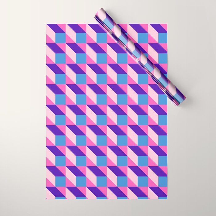 Geometric 01B Wrapping Paper Gallery Image 1