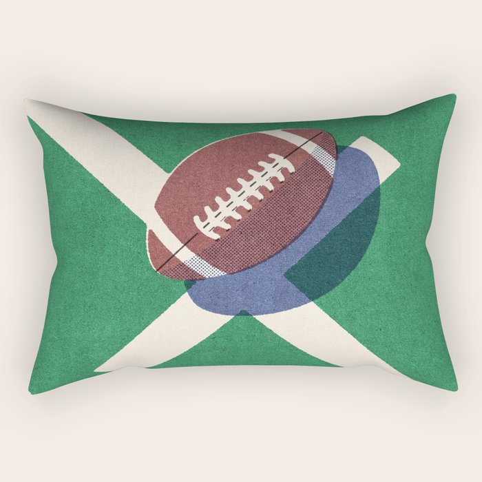 BALLS / American Football II Rectangular Pillow Gallery Image 1