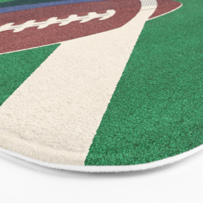 BALLS / American Football II Bath Mat Gallery Image 3